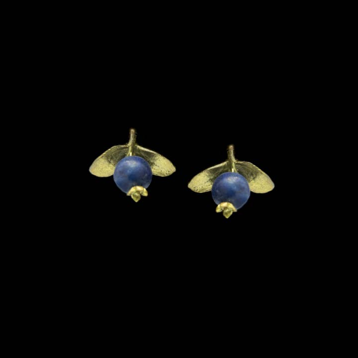 Blueberry Post Earrings for wholesale by Michael Michaud