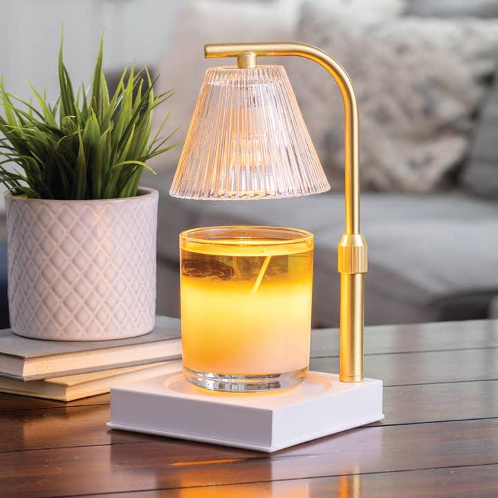 Lampe Chauffe-Bougie Or Luna pour la vente par Candle Warmers Etc.