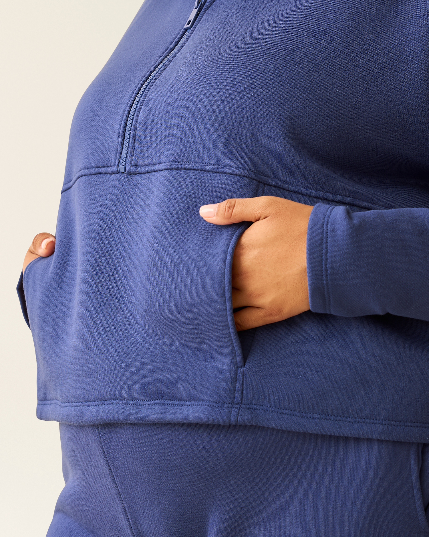 Kindred Bravely - Wholesale Sweatshirt - Women's - Cloud Fleece Half Zip Pullover5