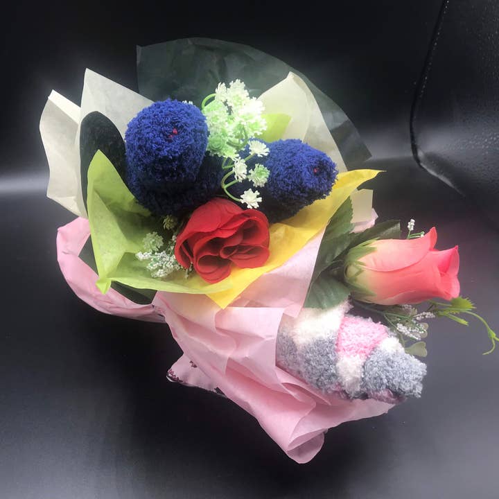 KCK Gifts – wholesale Gag gift/novelty gift – SINGLE SOCK ROSE2