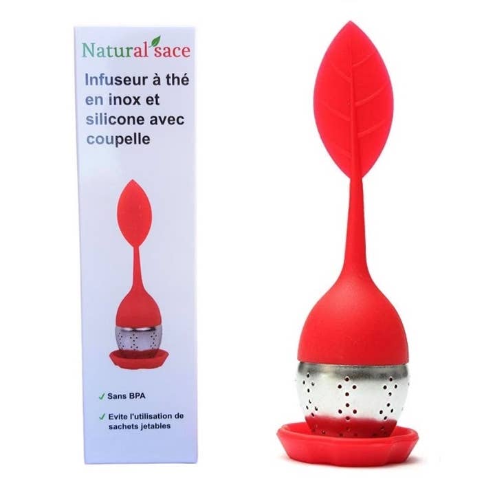 Natural'sace - Wholesale Tea Strainer/Infuser - Stainless steel and silicone infuser/ tea ball (model no. 2)