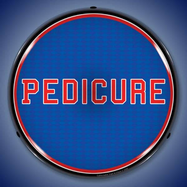 Pedicure for wholesale by Collectable Sign and Clock LLC.
