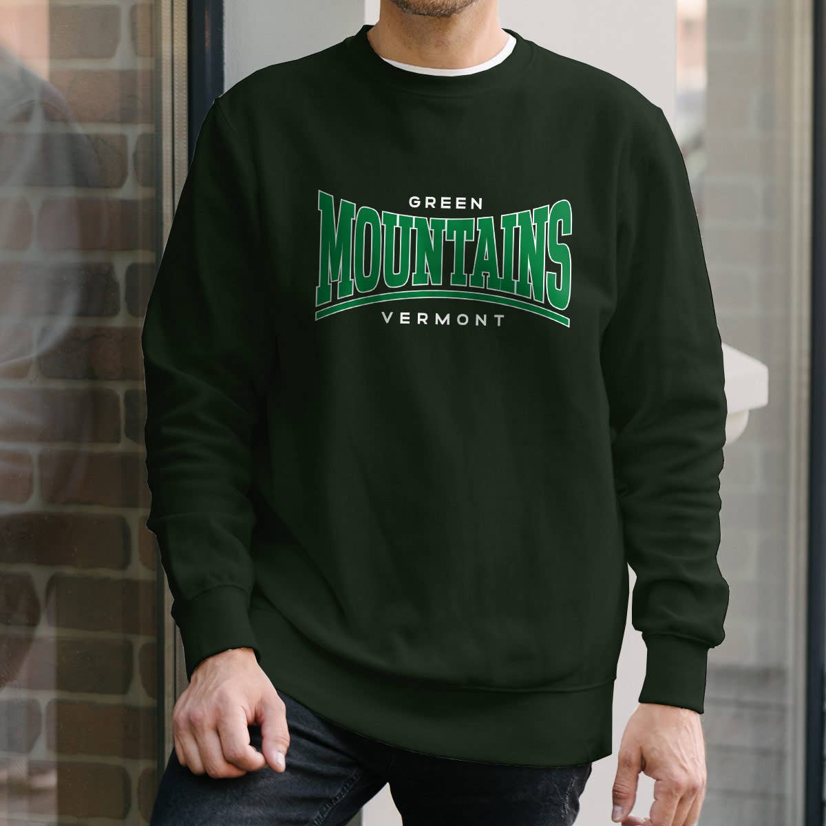 RetroPlanet - Wholesale T-Shirt (Graphic) - Unisex - Green Mountains Vermont T-Shirt, Sweatshirt, Hoodie Adult5