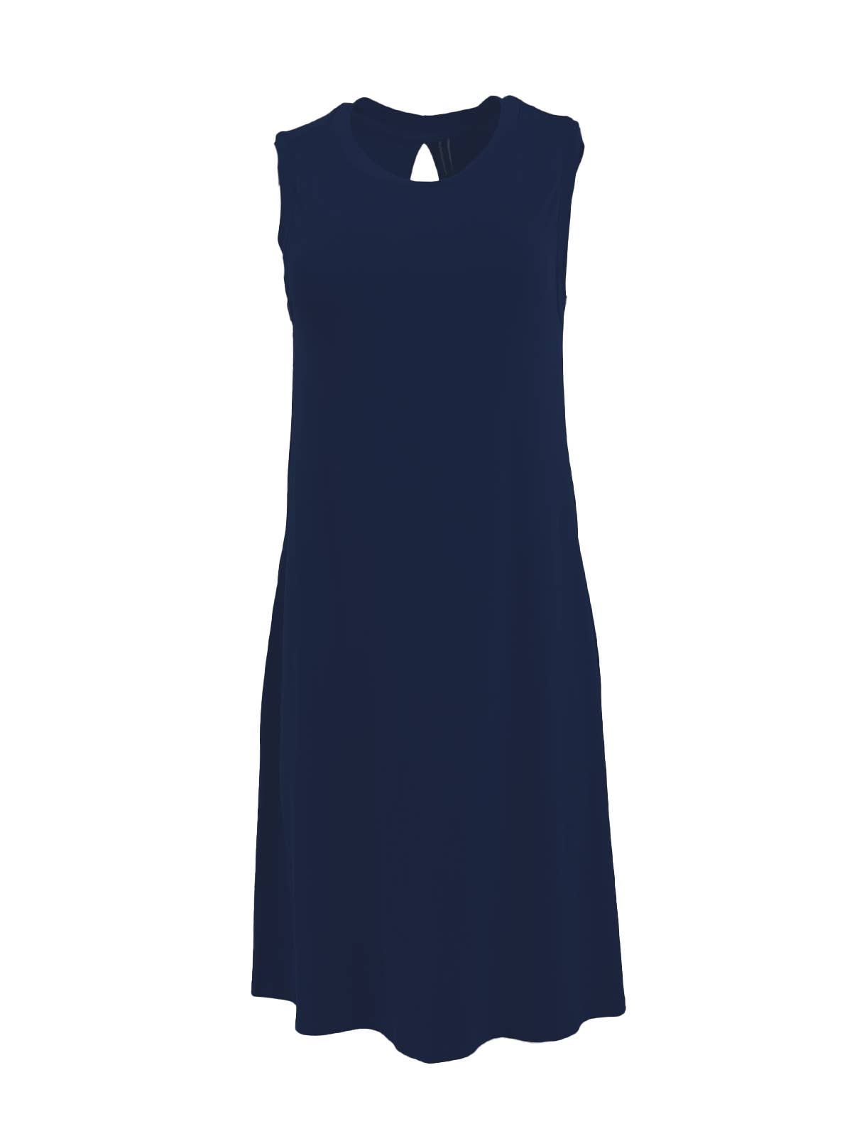 Storyline Collection - Wholesale Dress - Women's - Keyhole Dress · Navy
