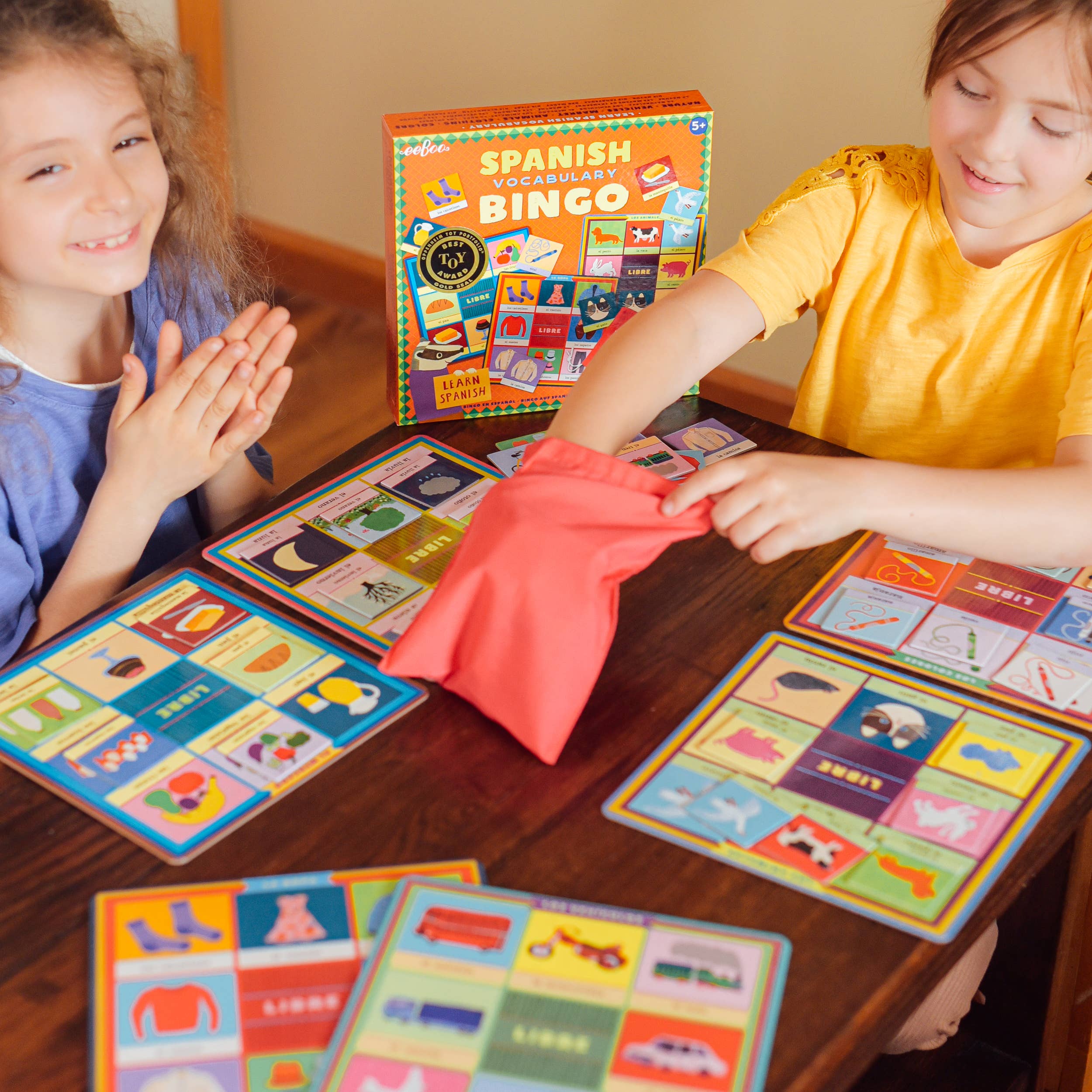 eeBoo - Wholesale Learning Cards - Kids & Baby - Spanish Bingo4