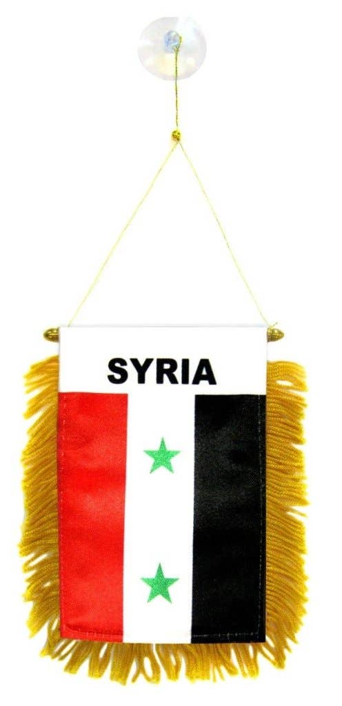 Flags Importer – wholesale Flag – Syria Mini Banner1