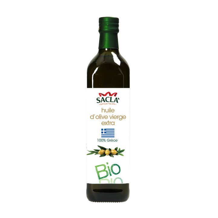 Extra virgin olive oil Greece 750ml Organic for wholesale by Sacla