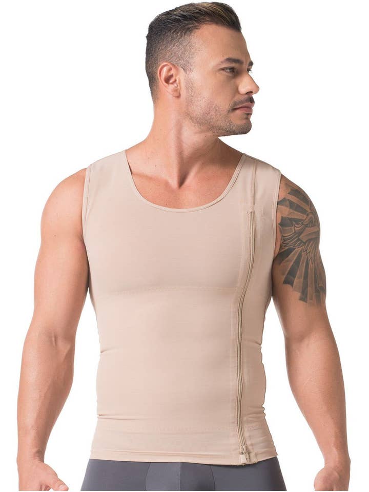 Lingerie Mart – Engroshandel Tank top - Herre – Diane & Geordi 2415 | Slankevest til mænd/Powernet