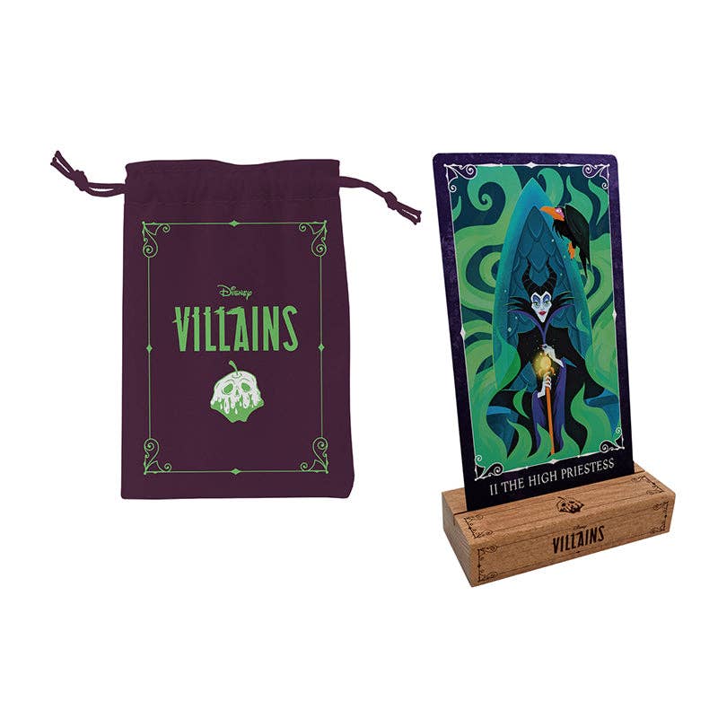 Insight Editions - #1 Pop Culture Publisher - Wholesale Tarot/Oracle Card - Mega-Sized Tarot: Disney Villains Tarot Deck & Guide (SALE!)1