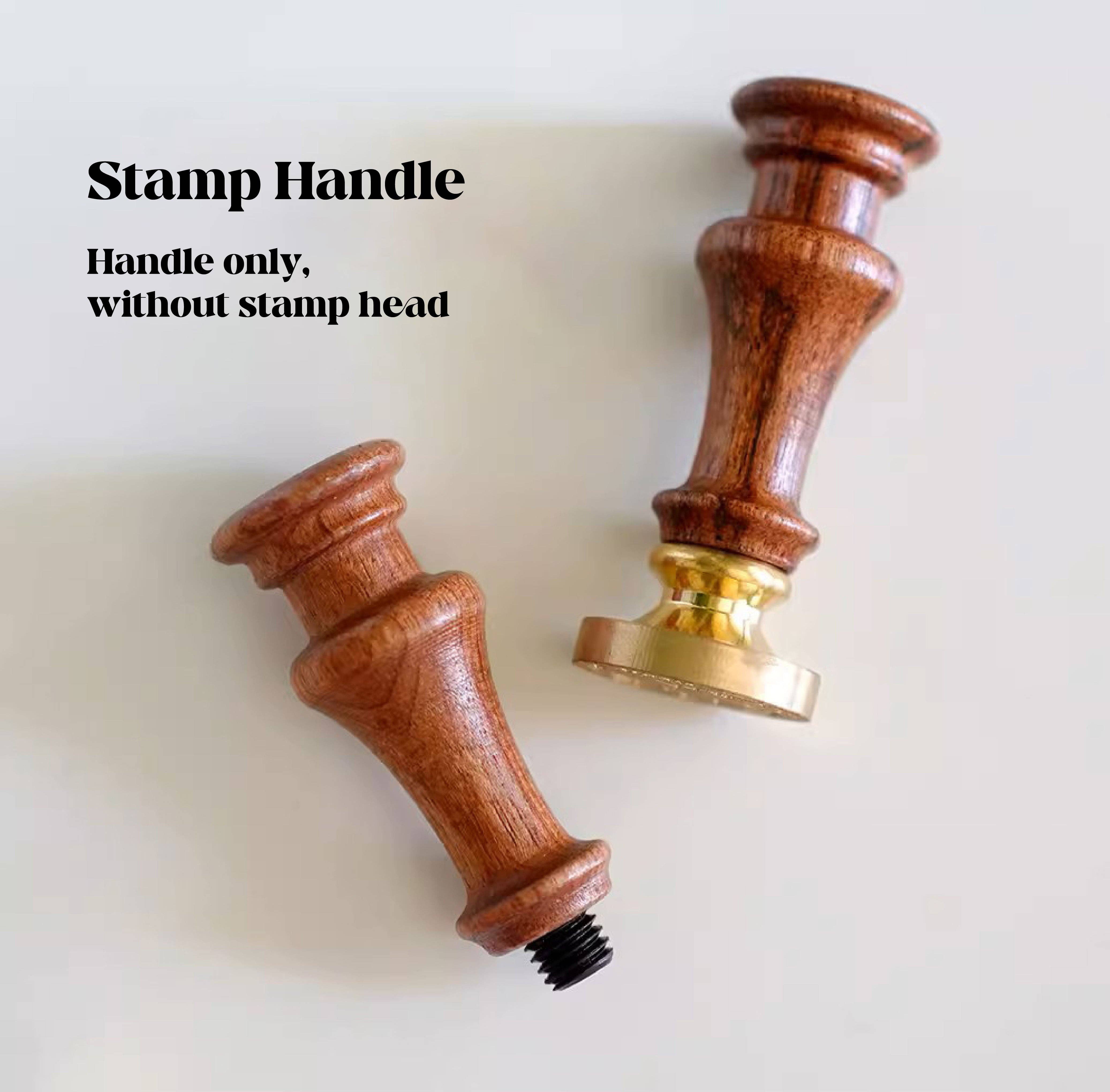 LULUFUNSTUDIO - Wholesale Rubber/Decorative Stamp - Orange studio | Tulip wax seal stamp7