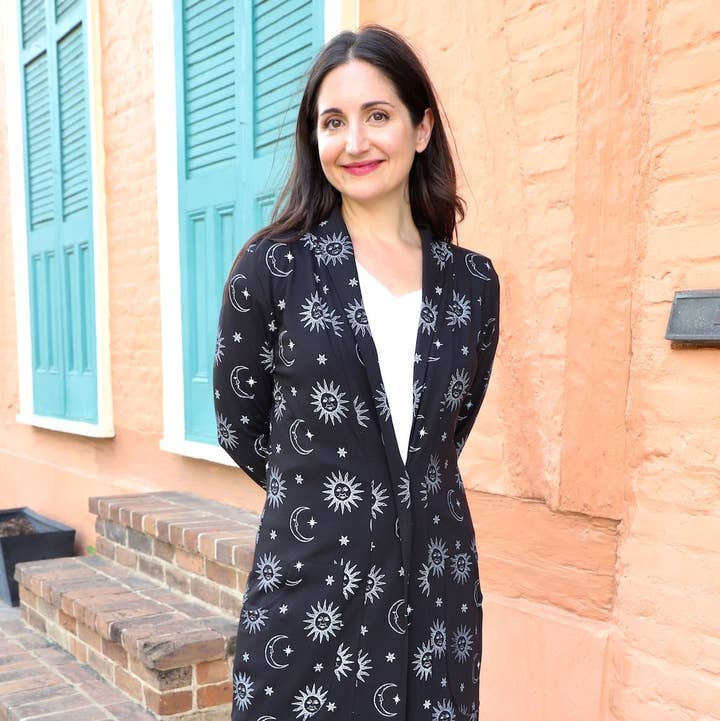 Passion Lilie - Wholesale Cardigan - Women's - Lunar Sun and Moon Organic Cotton Cardigan