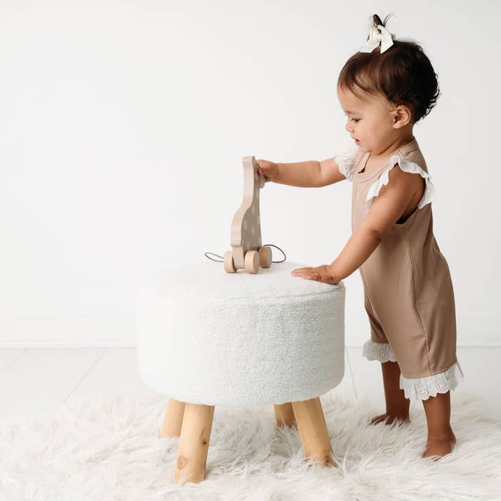 RAI & CO - Wholesale Jumpsuit - Baby - Mini Ribbed Lace Frill Romper