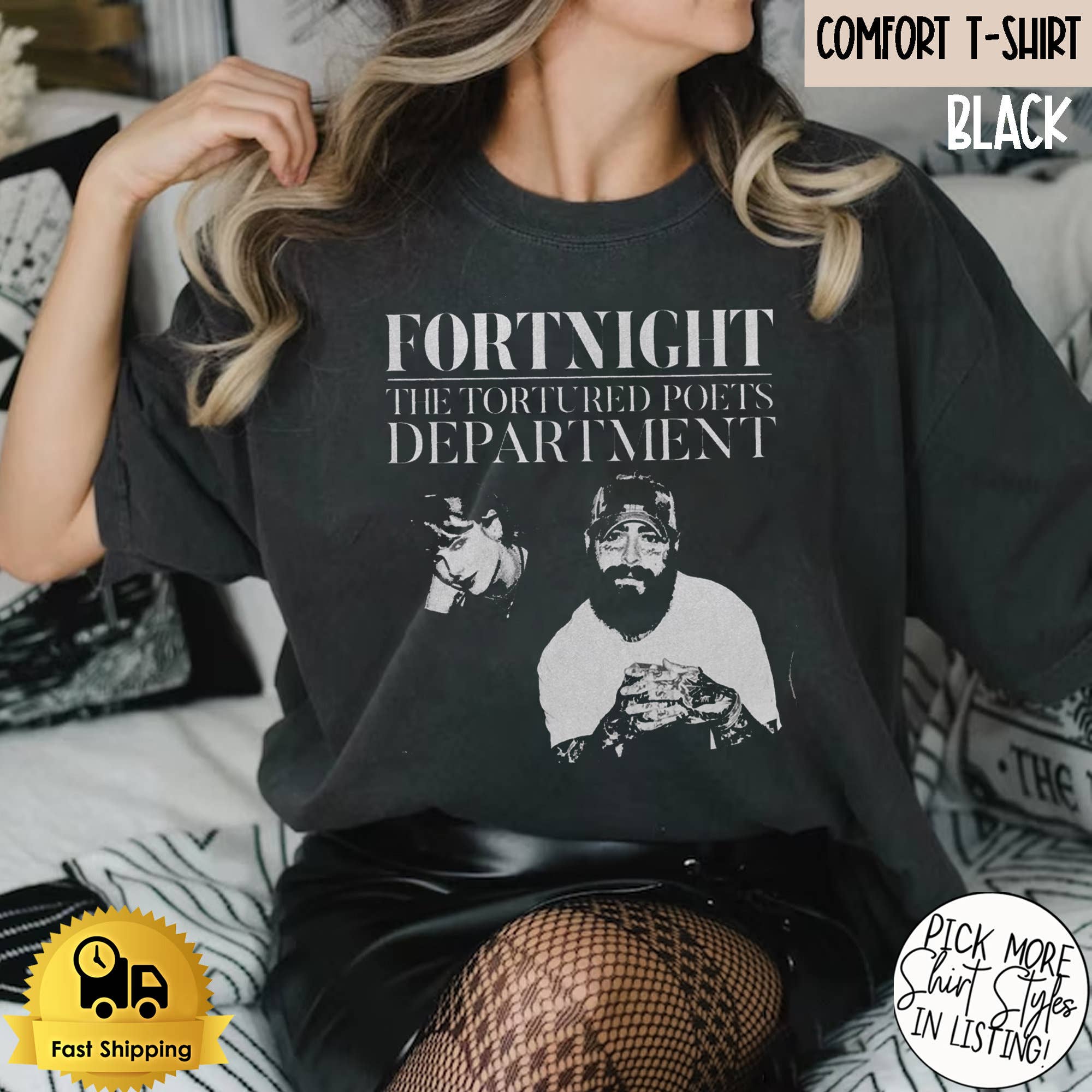 TheKingShirt - Wholesale Tunic - Women's - Taylor Swift Inspired TTPD New Album Shirt1