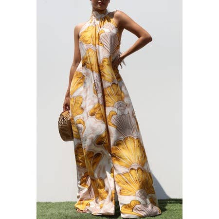 Esmeray Clothing - Vendita all'ingrosso Tuta intera - Donna - TUTA HALTER BREZZA MARINA1