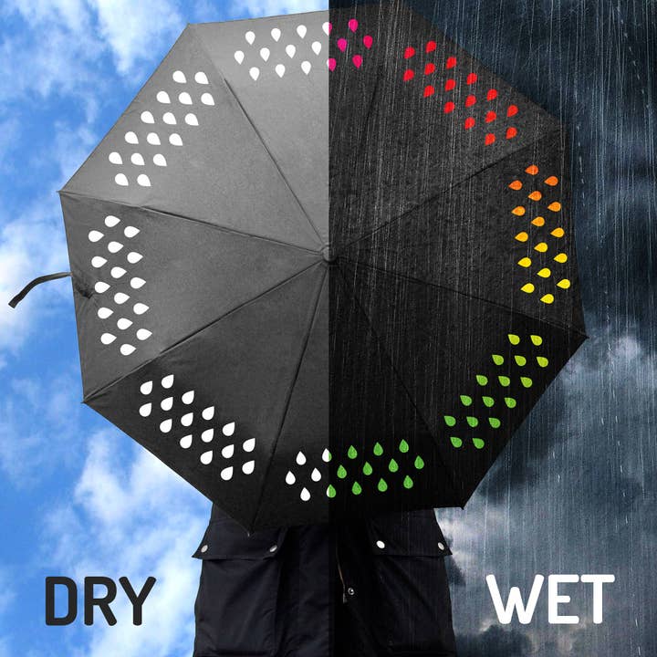Color Changing Umbrella for wholesale by Luckies of London
