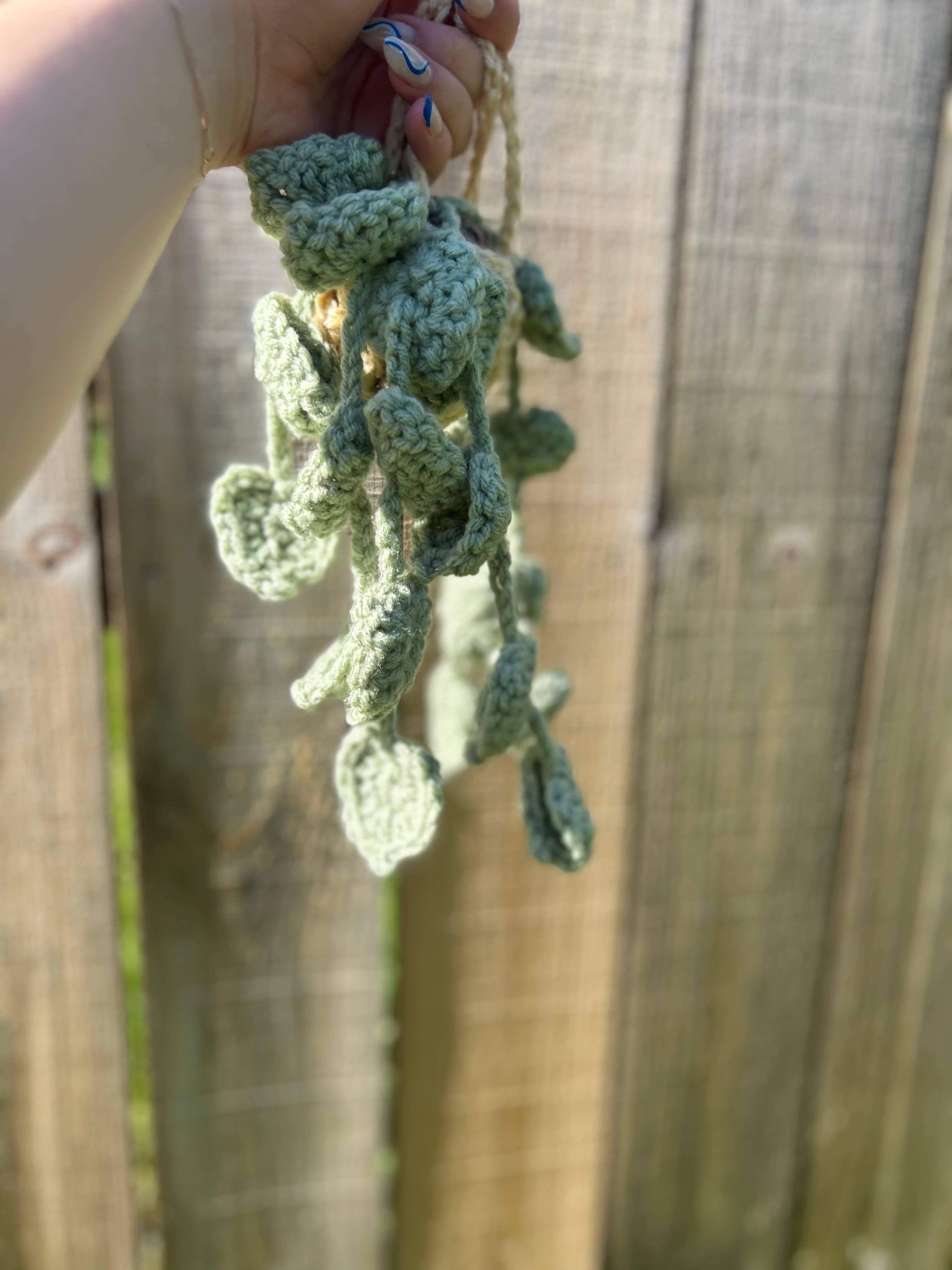 Crochet by Jolene - Venta al por mayor Colgante decorativo para coche - Unisex - Planta de coche colgante Crochet Pathos2