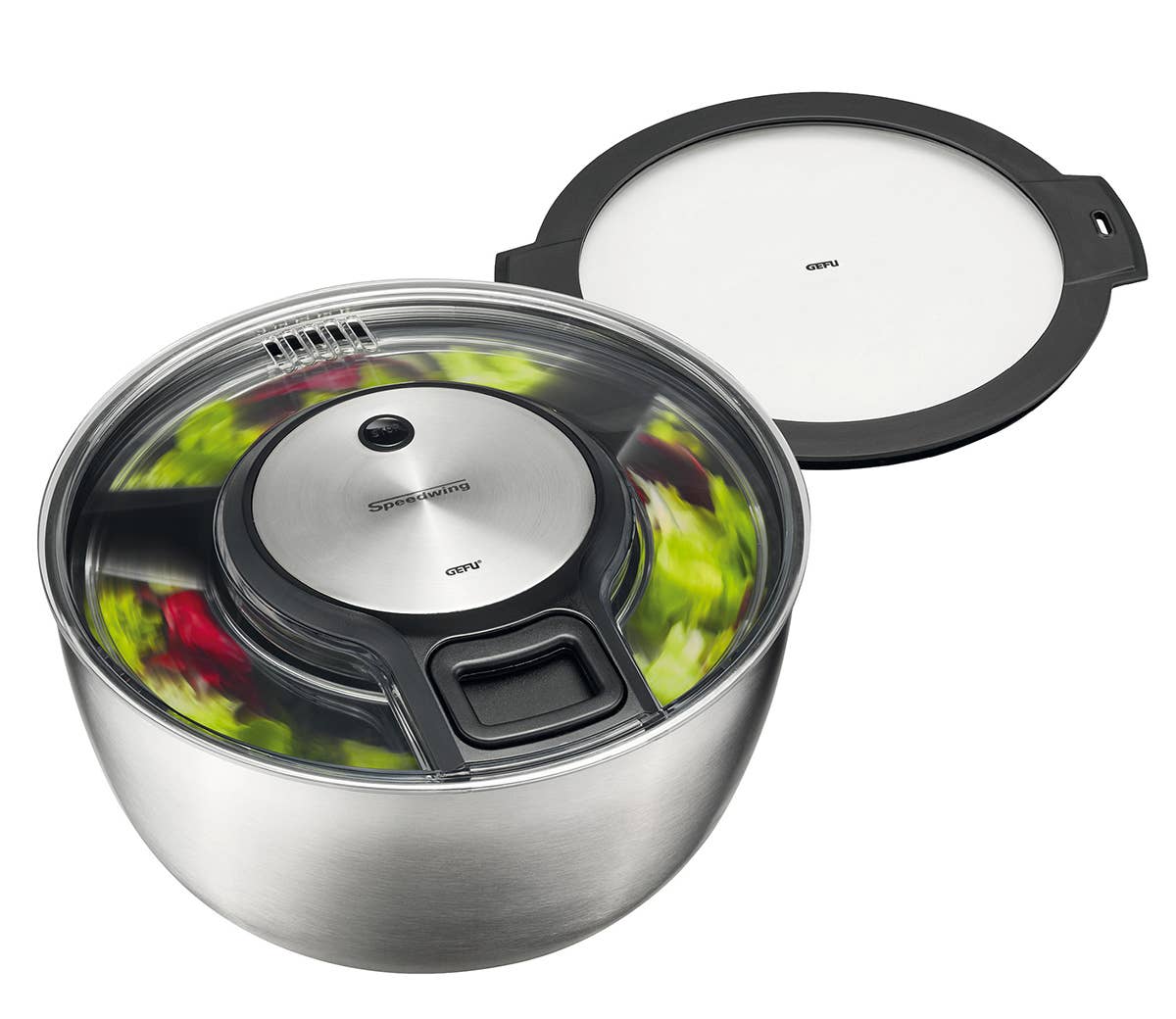 Gefu GmbH - Wholesale Kitchen Tool/Gadget - Salad Spinner SPEEDWING®, Ø 26 cm0