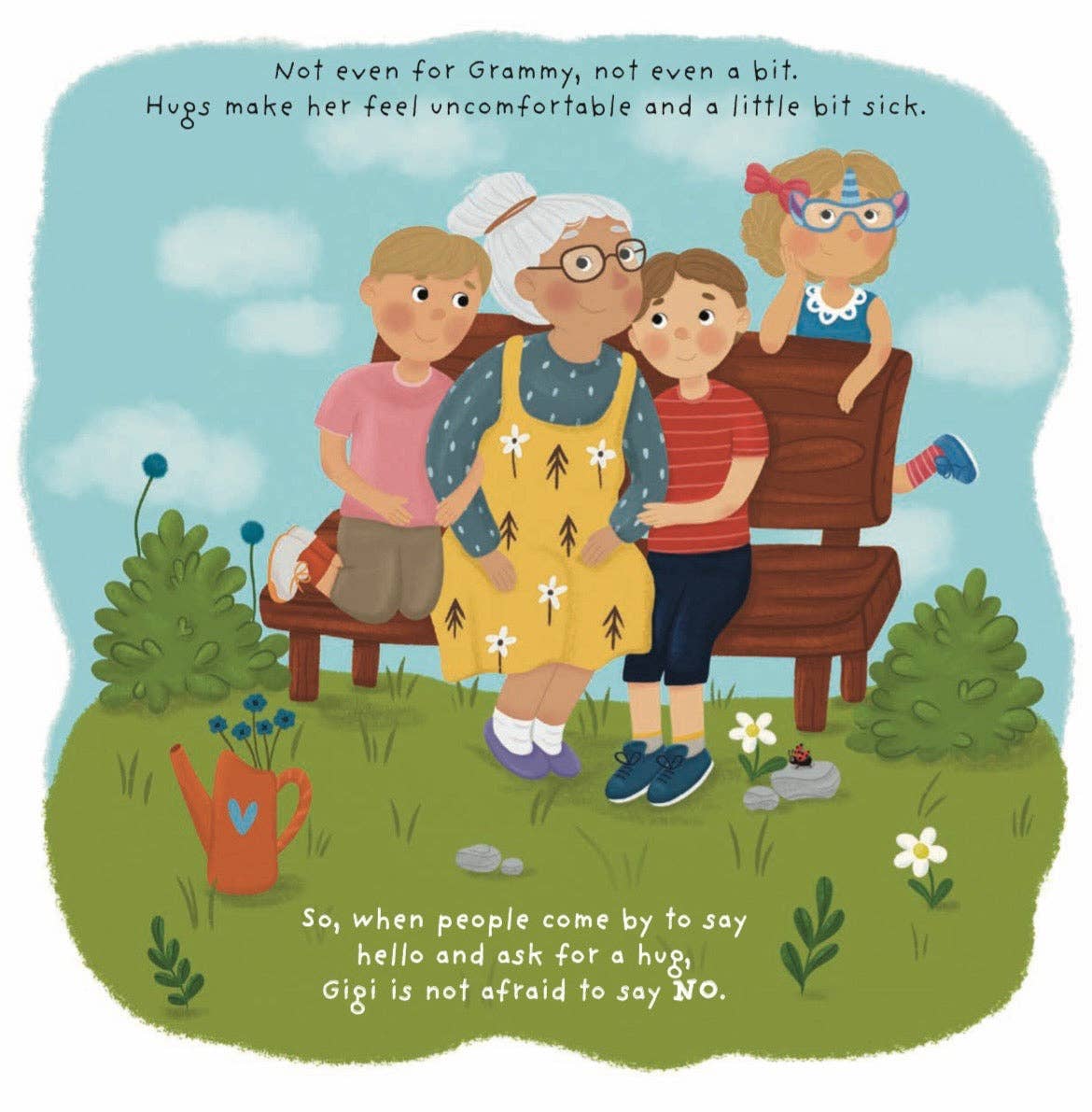 Kind Cotton - Wholesale Preschool Book (3-5) - I Said No To Hugs Book1