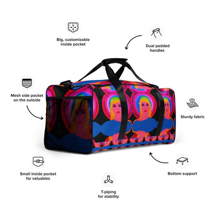 NeuroTekk Co. - Wholesale Weekender Bag - Women's - Beach Bag VII2