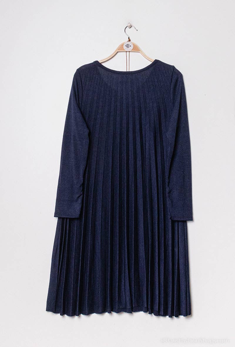 P&R STAR - Wholesale Dress - Women's - Pleated knit dress21