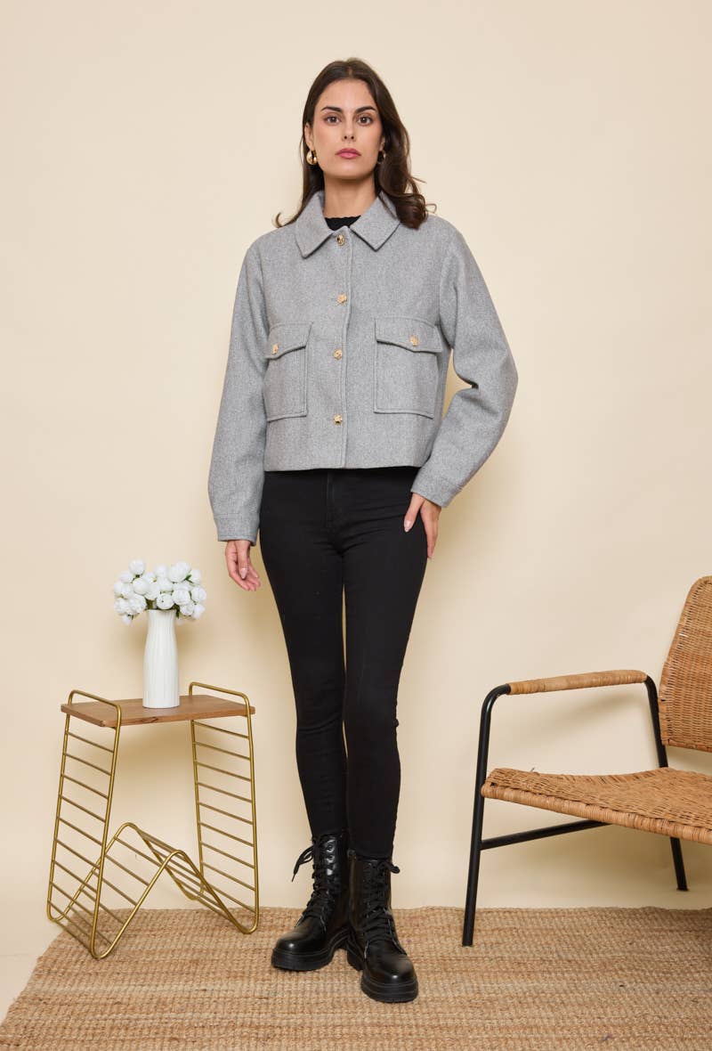 Grey Chic women's jacket - 407 for wholesale on Faire3