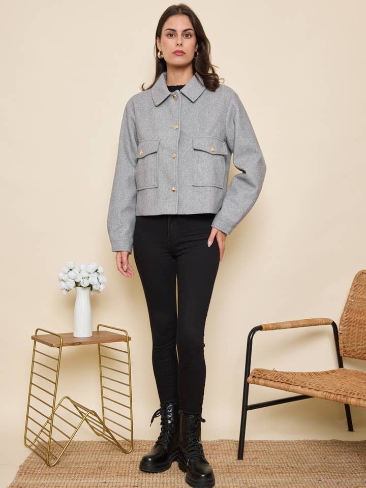 Grey Chic women's jacket - 407 for wholesale on Faire3