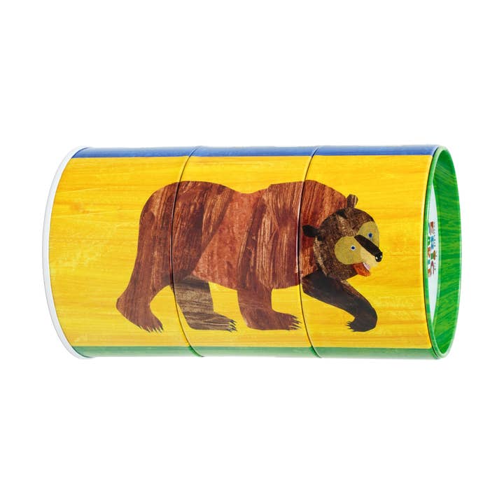 AreYouGame - Wholesale Puzzle - Kids - Eric Carle I Love Bears Mix and Match Tin with Puzzle1