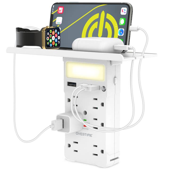 Extender di uscita con porte USB di ricarica rapida e ripiano per la vendita all'ingrosso da parte di Overtime