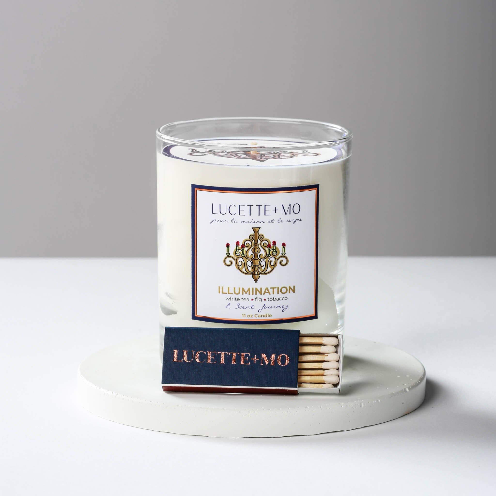 Lucette+Mo - Wholesale Jar/Filled Candle - Luxury candle Illumination 11 oz.1