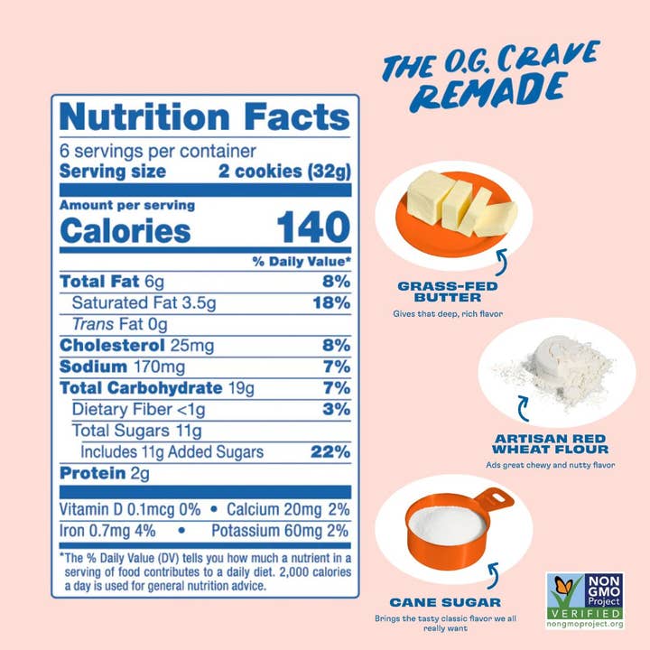 AL's Real Goods - Wholesale Cookie - Chewy Ginger Smack Cookies | 6ct | 6.7oz | Michelin, Non-GMO4