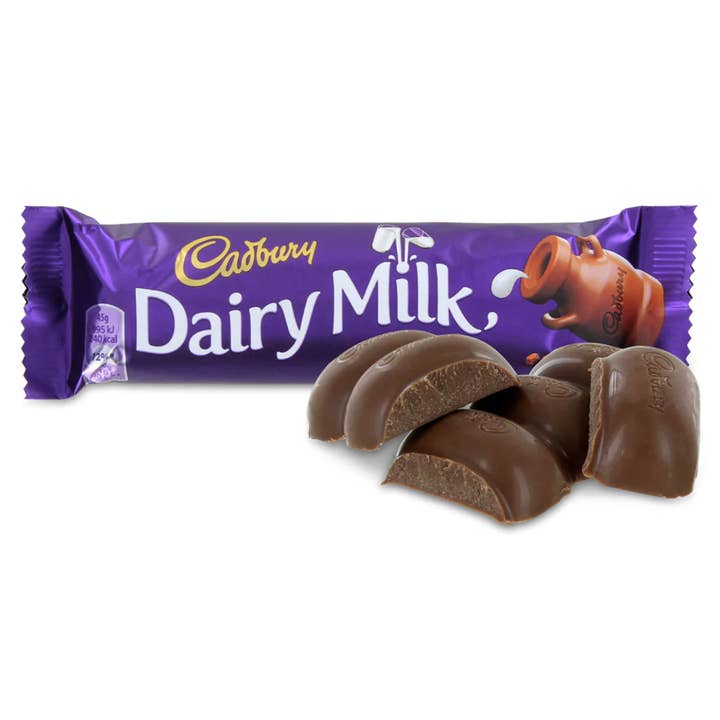 CANDYLO - Wholesale Chocolate Bar - Wholesale Cadbury Dairy Milk 48x45g ( Min 10 cases)