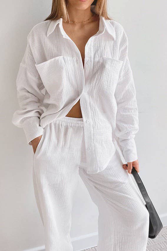 Miss Sparkling – Engroshandel Top- og buksesæt (IKKE Loungewear) - Dame – To-delt buksedragt sæt3