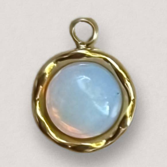 Gem Charm: Water Safe- Tarnish Resistant Charm Bar for wholesale by House of Azelea