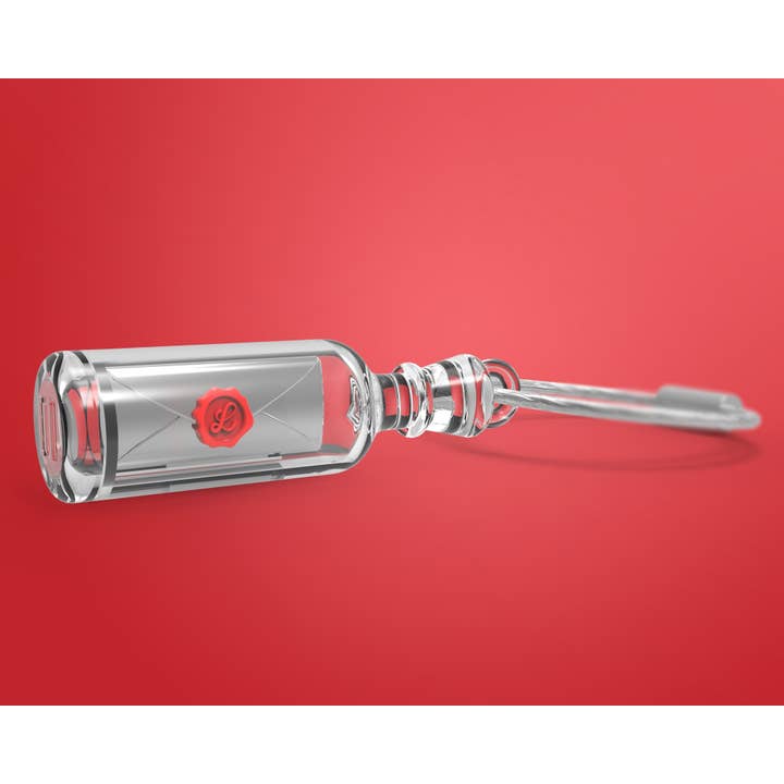 MESSAGE IN A BOTTLE KEYRING for wholesale by Anew International Corp.