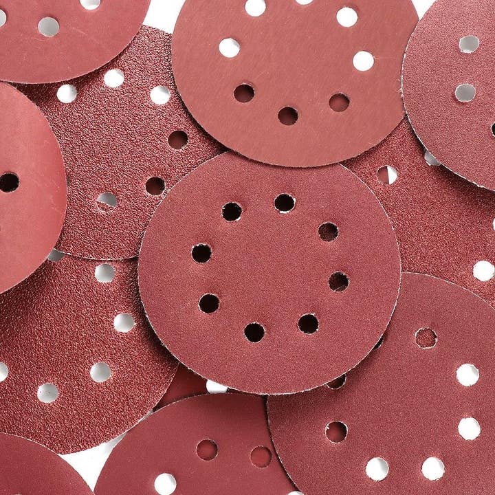 Ledsone – wholesale Sandpaper/pad – P-180 5 inch 8 Hole Sanding Discs Grind Paper Sanding Disc8