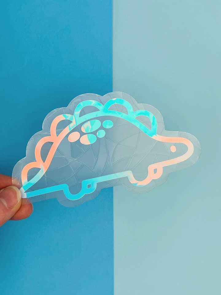 Greg the Stego Suncatcher for wholesale by Poppodopolis