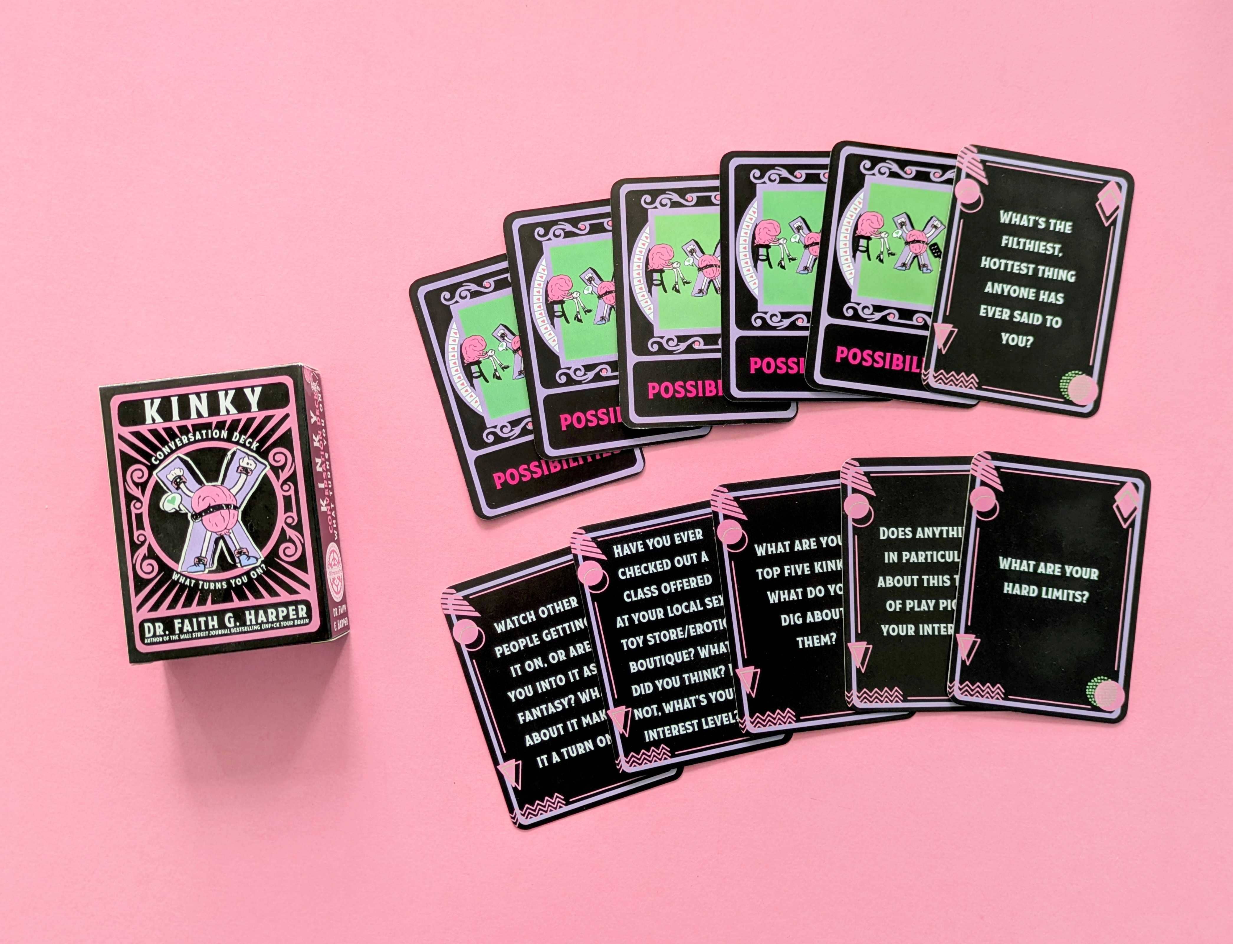 Microcosm Publishing & Distribution - Wholesale Card Game - Kinky Conversation Deck: What Turns You On?1
