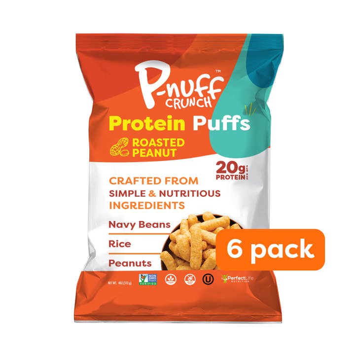 Roasted Peanut Flavor (Pack of 6) for wholesale by Pnuff Crunch