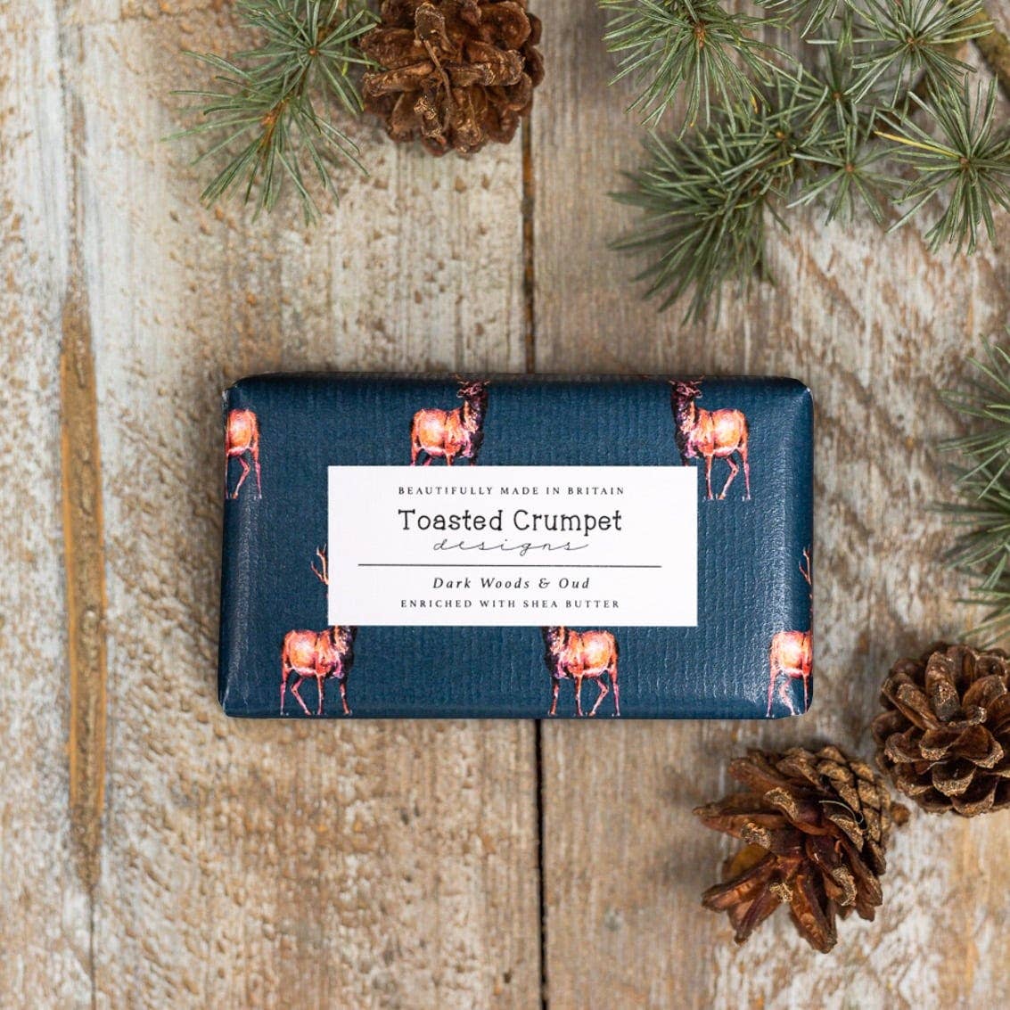 Toasted Crumpet - Wholesale Bar Soap - Dark Woods & Oud Soap (Stag Collection)1