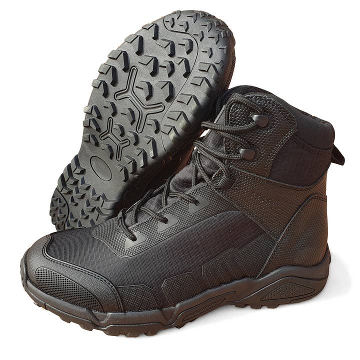 CluCluC Insignia | Svarta Taktiska Militärpoliskängor för wholesale av Ivedin