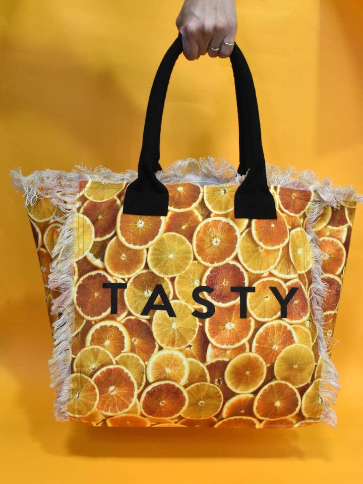 ORANGE POWER BAG för wholesale av TASTY beachwear&beyond