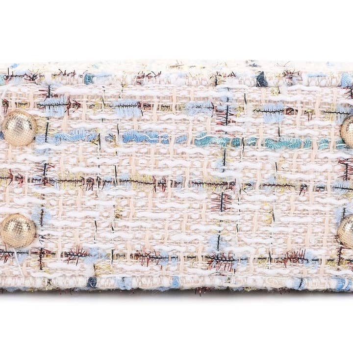 MiMi Wholesale - Wholesale Crossbody Bag - Women's - Graciela Tweed Double Zip Women's Crossbody Bag6