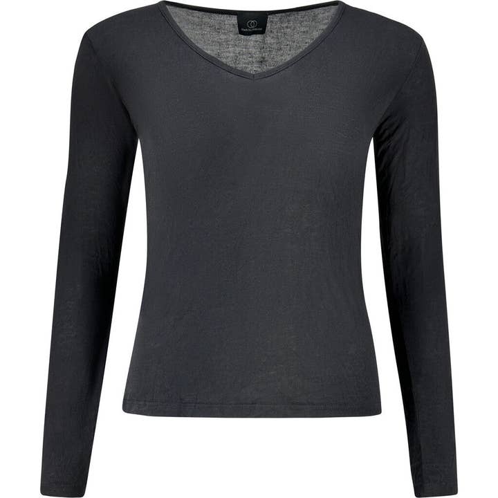 Shirt mit V-Ausschnitt für den Großhandel von Made By Andersen