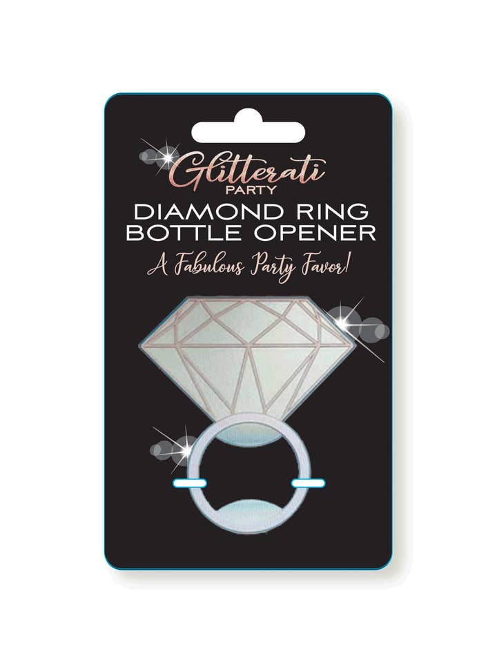 Glitterati Diamond Bottler Opener for wholesale by Little Genie Productions