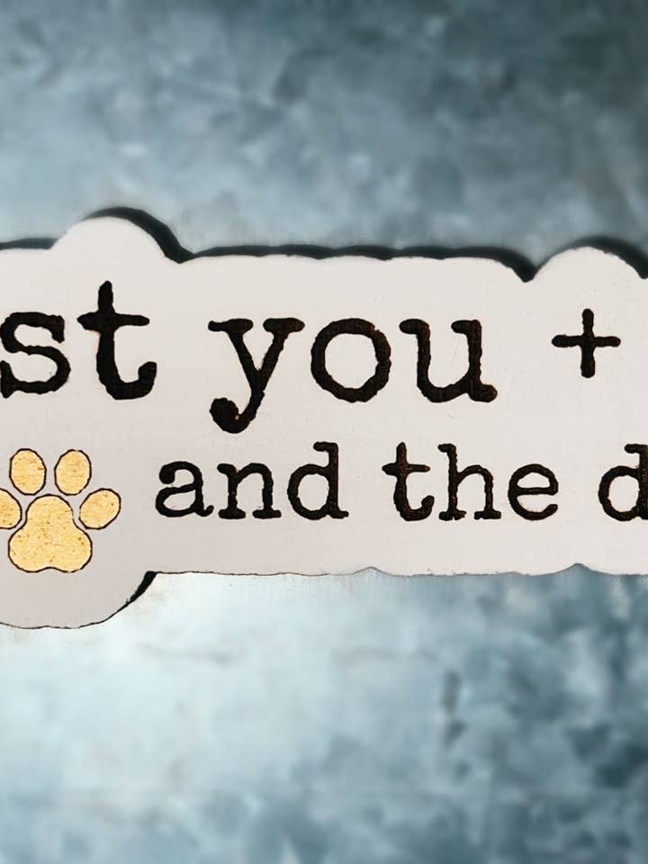 Imán «Tú, yo y los perros» para venta al por mayor de Marigold’s Meadow