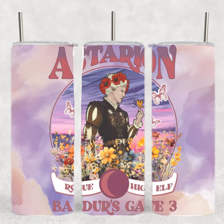 Vampire High Elf Rogue BG3 Video Game Inspired Tumbler for wholesale by The Geek Boutique