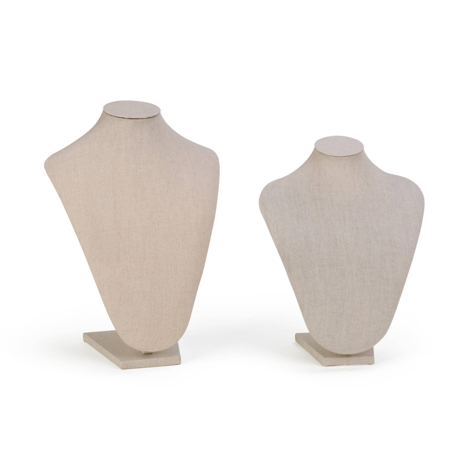 Linen Neck Forms - Cream for wholesale on Faire4