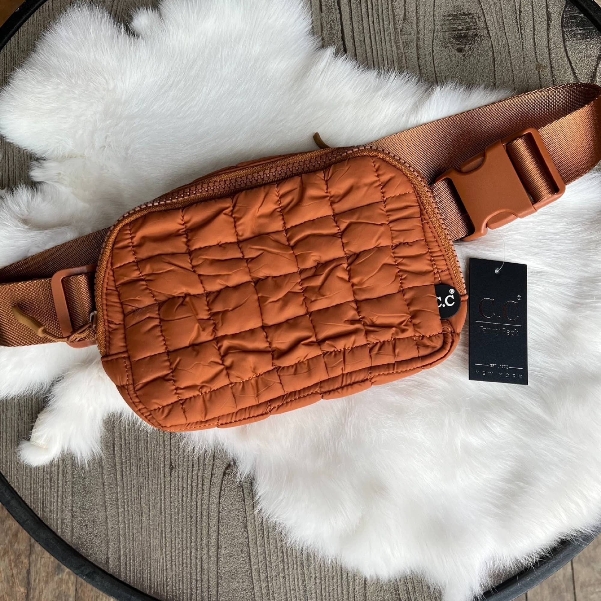 MiMi Wholesale - Wholesale Belt Bag - Women's - BGS0064 Tina Puffer Quilted Fanny Pack12