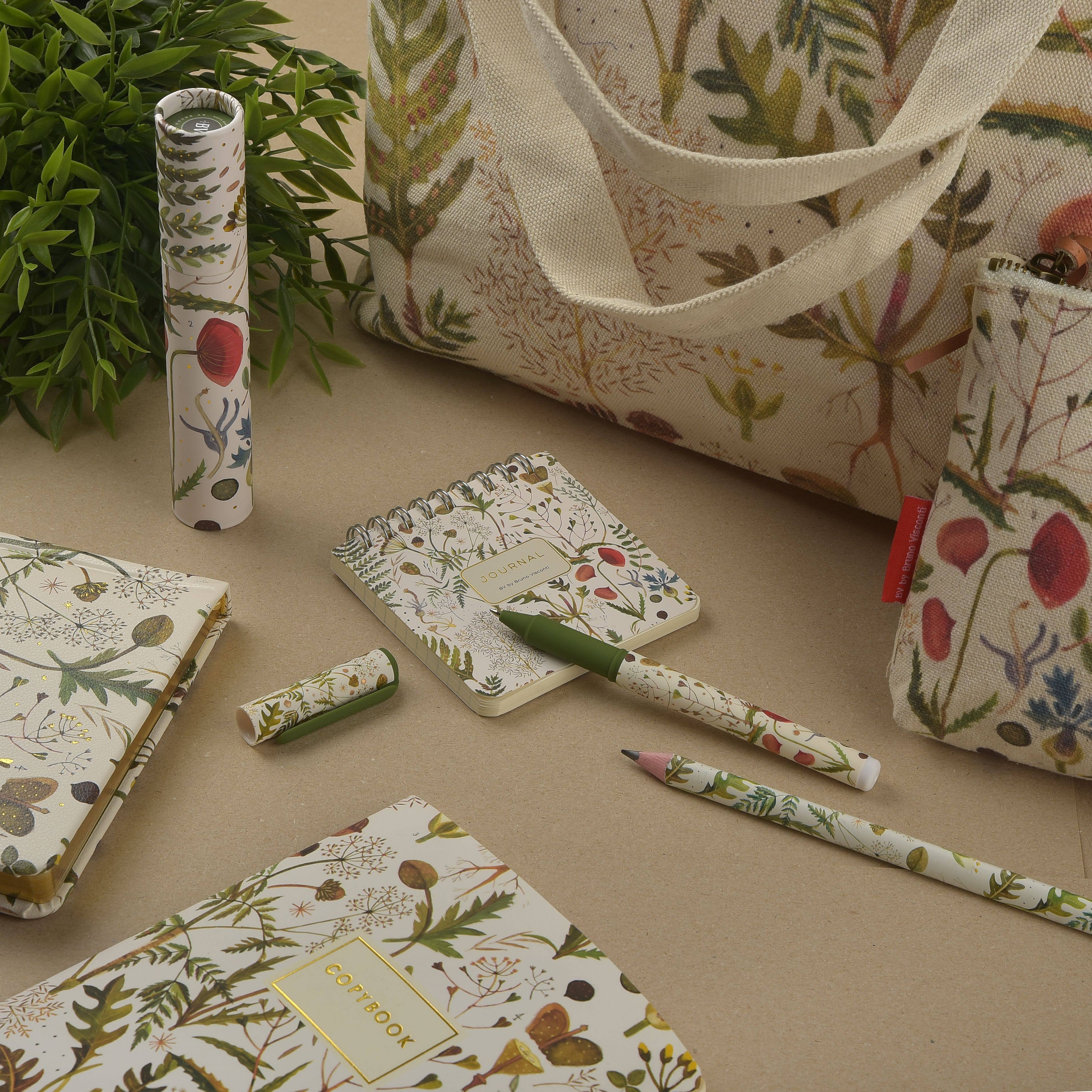 BV by Bruno Visconti - Wholesale Tote Bag - Women's - Tote Bag Canvas  -Greens and Flowers6