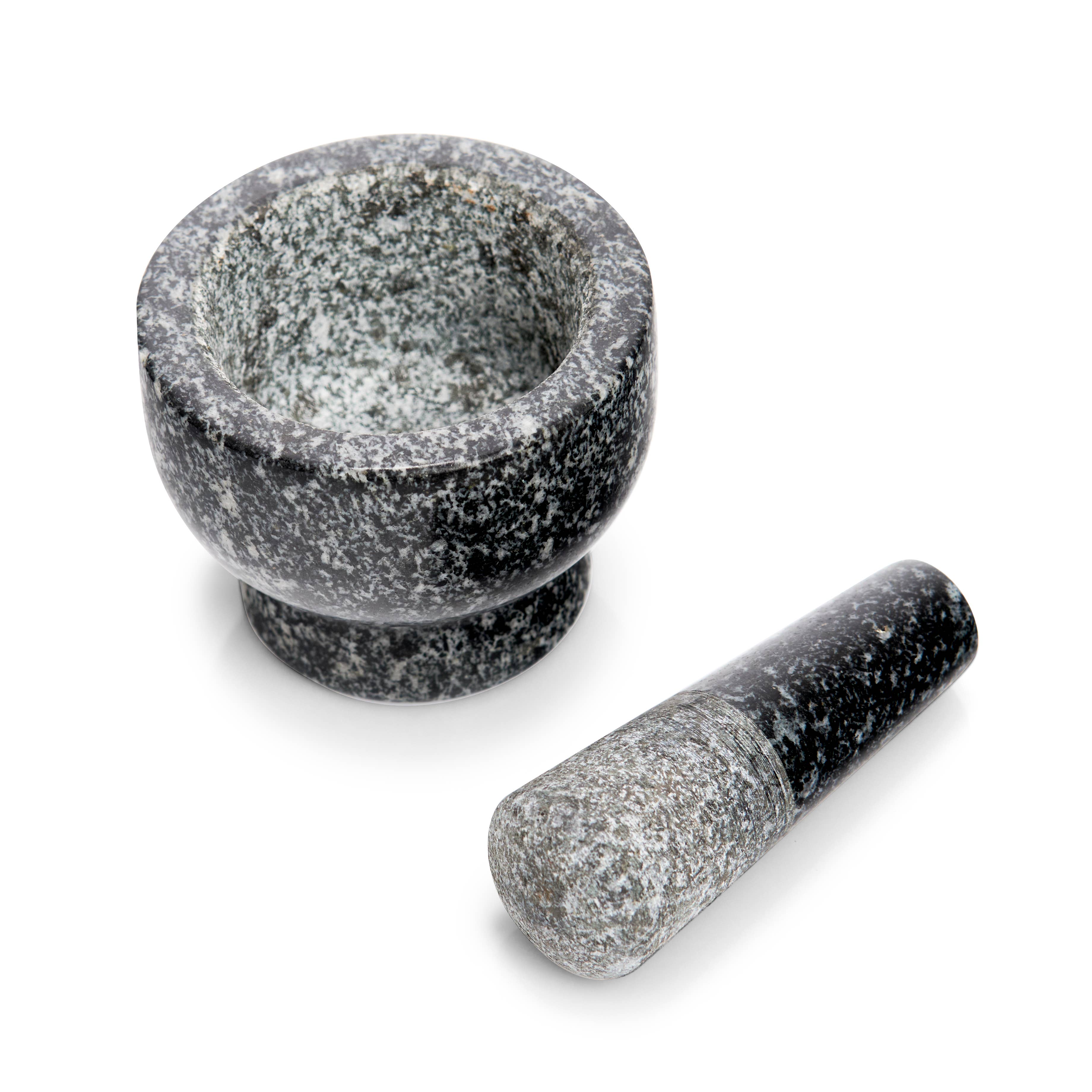 Mortar & Pestle Set, Granite, Anthracite for wholesale on Faire3